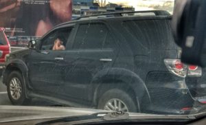 Somebody...please put the baby in a car seat!!